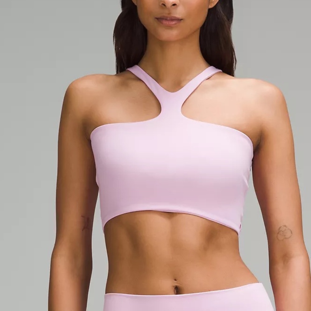 lululemon bend this v and racer bra